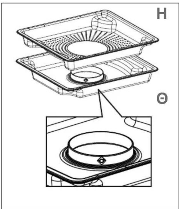 DE DIETRICH DKV4530 - Σχαρα (εικ.Κ) - 1