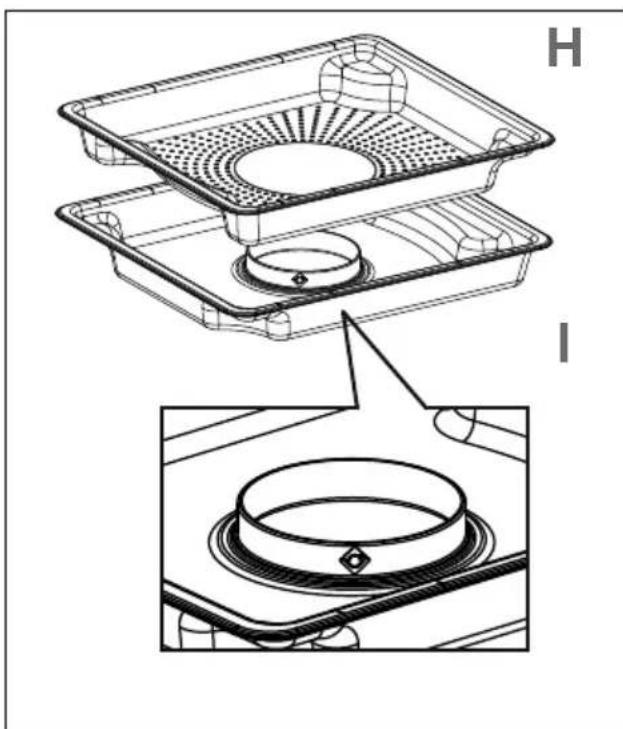 DE DIETRICH DKV4530 - Shelf (fig.K) - 1
