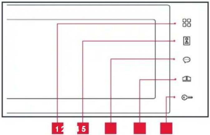 THOMSON Tili 512267 - UTILISATION DU PORTIER VIDÉO ET RÉGLAGES - 1
