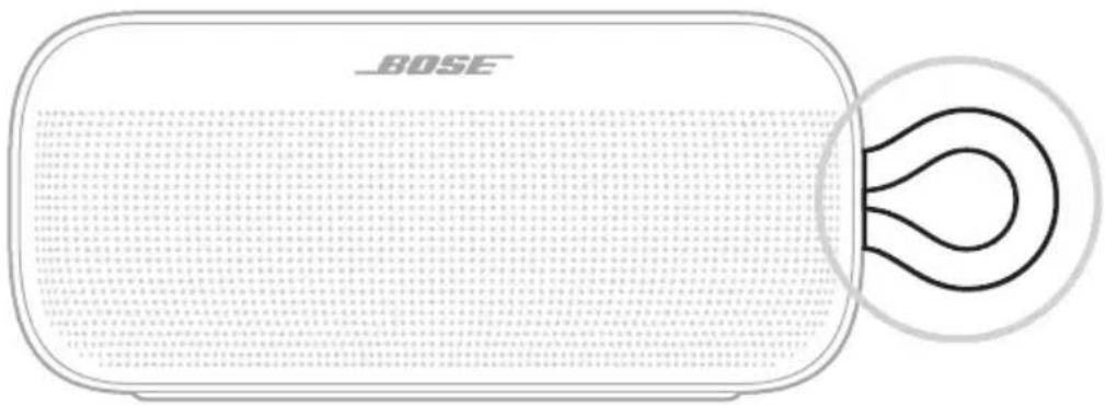 BOSE SoundLink Plus - GEBRUIK VAN DE DRAAGRIEM - 1