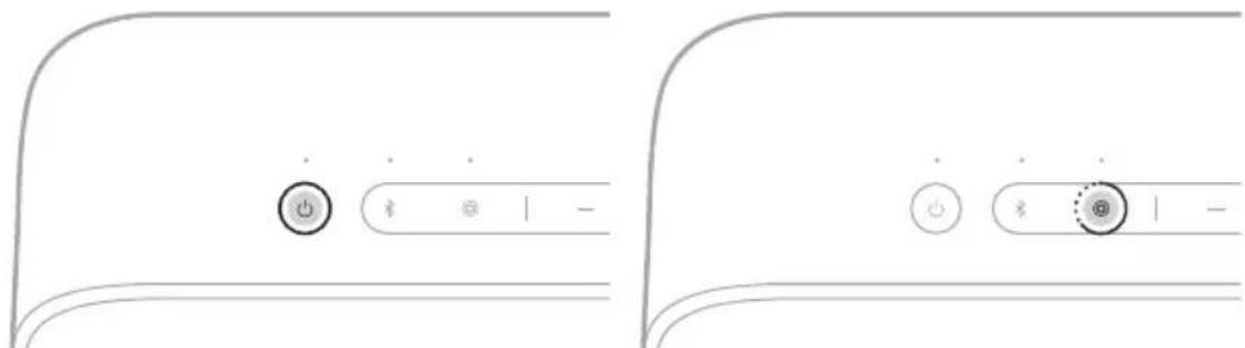 BOSE SoundLink Plus - Koppla bort länken mellan högtalarna - 1