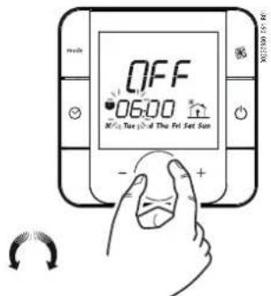 Carel k.AIR - Procédure de confi guration des plages horaires Th-Tune - 8