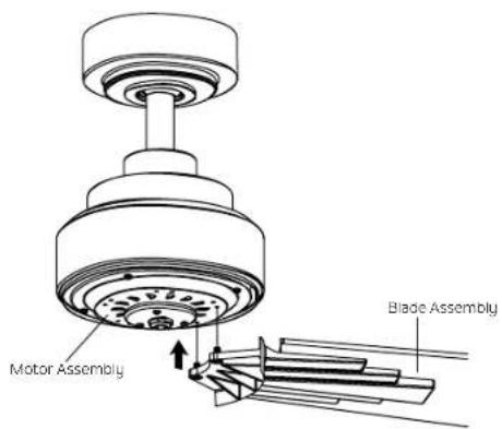 Motor Assembly Blade Assembly
