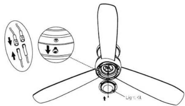 Kichler Bead - INSTALLING THE LIGHT KIT AND GLASS - 1