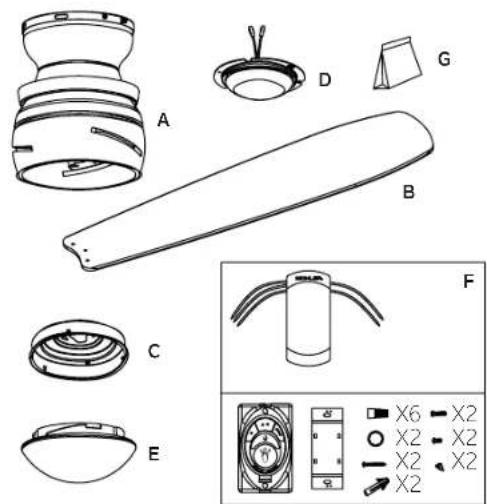 Kichler Bead - PACKAGE CONTENTS - 1