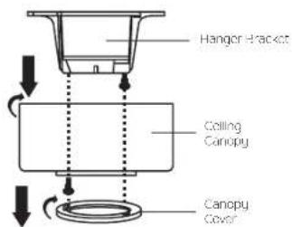 Kichler Lucian II - HANGING THE FAN - 1