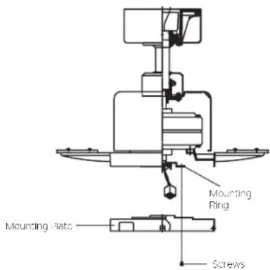 Kichler Lucian II - INSTALLING THE MOUNTING PLATE - 2