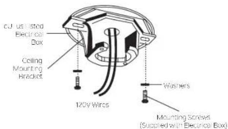 Kichler Lucian II - HANGING THE FAN - 2