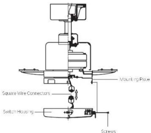 Kichler Lucian II - INSTALLING THE SWITCH HOUSING - 1