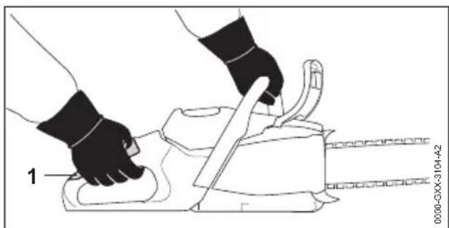 STIHL MSA 60.0 C - Prise en mains et utilisation de la tronçonneuse - 1
