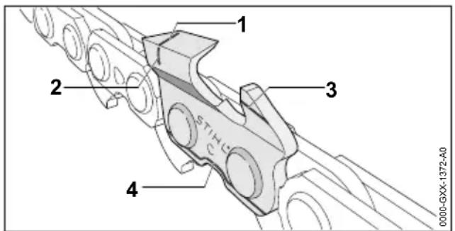 STIHL MSA 60.0 C - Contrôle de la chaîne - 2