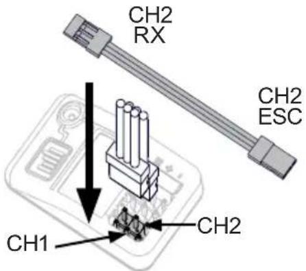 CH2 RX CH2 ESC CH1 CH2