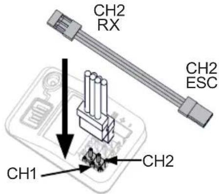 CH2 RX CH2 ESC CH1 CH2