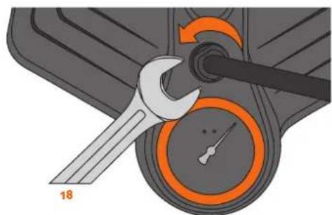 SKS Airkompressor Compact 10.0 - Remplacement du manomètre des pompes à pied - 6