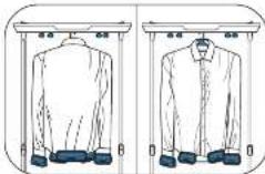 CALOR Care For You YT3040 - COMMENT INSTALLER MES VÊTEMENTS ? - 2