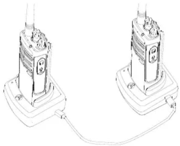 MOTOROLA RDV5100 - Clonage de la radio au moyen du câble de clonage de radio à radio (R2R) (accessoire en option) - 1