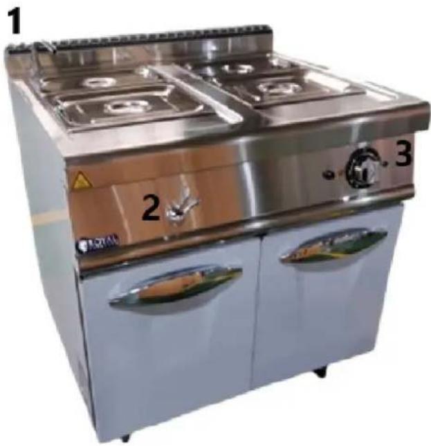 Royal Catering RCEBM80700C - Device description - 1