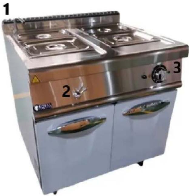 Royal Catering RCEBM80700C - Gerätebeschreibung - 1