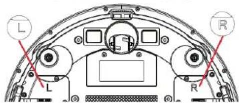 Clean Air Optima VC001 Smart - Nuvalykite šoninius šepečius - 2