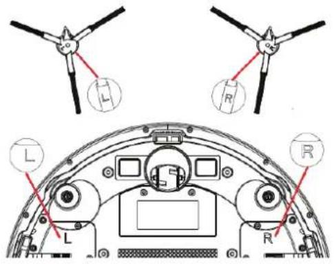 Clean Air Optima VC001 Smart - Nettoyage des brosses latérales - 1