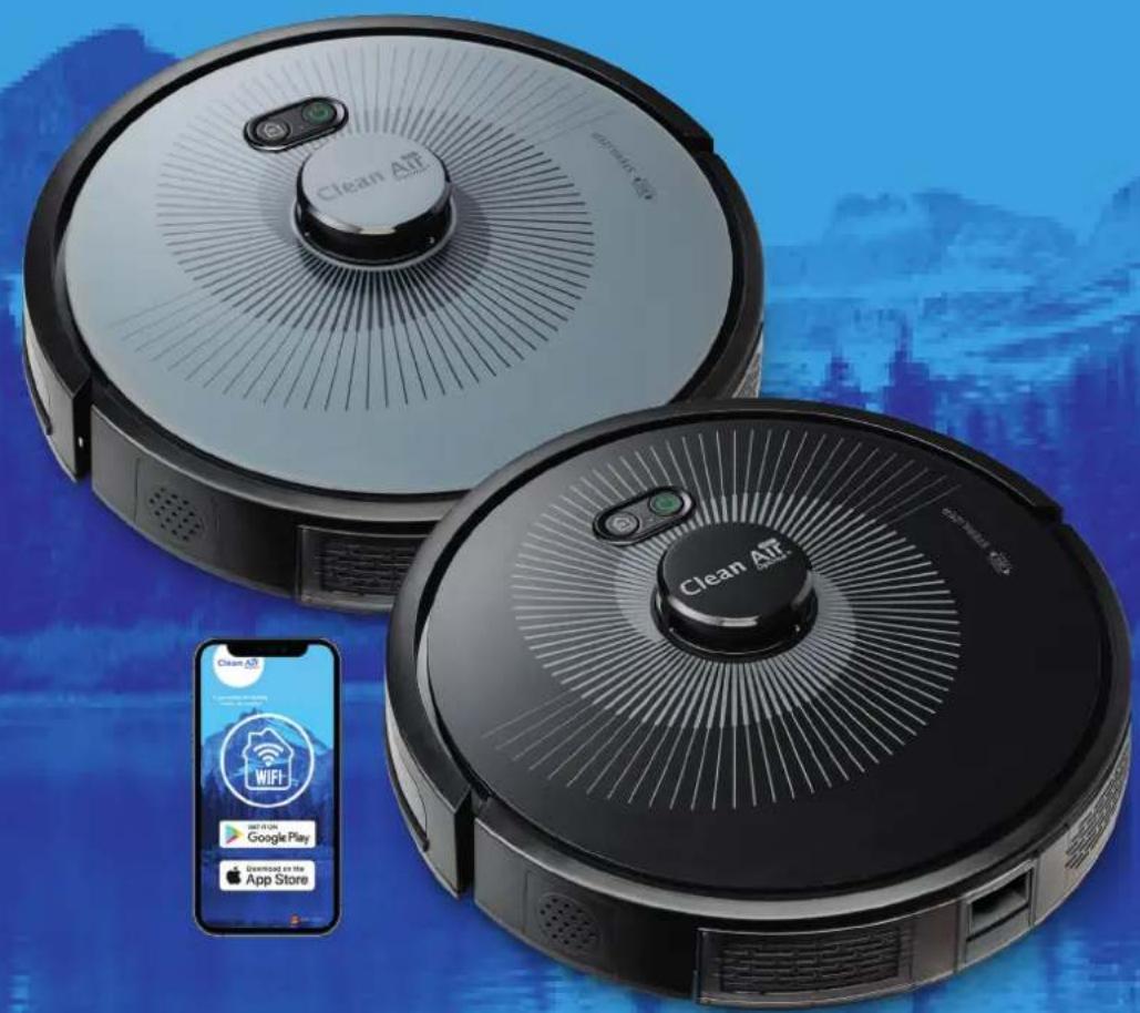 Clean Air Optima VC001 Smart - Clean Air Optima® 2in1: Robot Vacuum Cleaner with mop function and UVC sterilization - 1