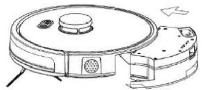 Clean Air Optima VC001 Smart - Utilizzare la funzione serbatoio acqua/lavapavamenti - 2