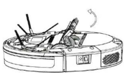 Clean Air Optima VC001 Smart - Intreinere perie principala si peri i laterale - 1