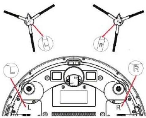 Clean Air Optima VC001 Smart - Curatarea periilor laterale - 1