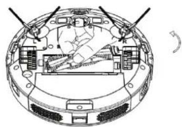 Clean Air Optima VC001 Smart - Entretien de larosse principale et des brosses latérales - 1