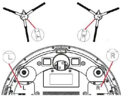 Clean Air Optima VC001 Smart - Reinigen der Seitenbürsten - 1