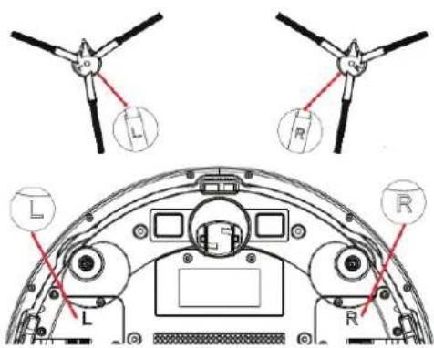 Clean Air Optima VC001 Smart - Reinig de zijborstels - 1