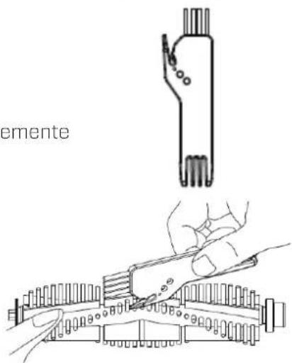 Clean Air Optima VC001 Smart - Mantenimiento de la escobilla principal y las escobillas laterales - 3