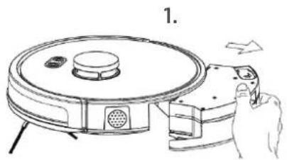 Clean Air Optima VC001 Smart - Watertank maintenance. - 1