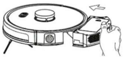 Clean Air Optima VC001 Smart - Udržba nádoby na prach a její Čištěné - 3