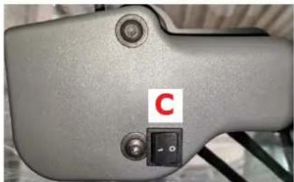 Lavor SWL R1300 - POSITION AND DESCRIPTION OF CONTROLS FOR CAB AND ROLL BAR - 5