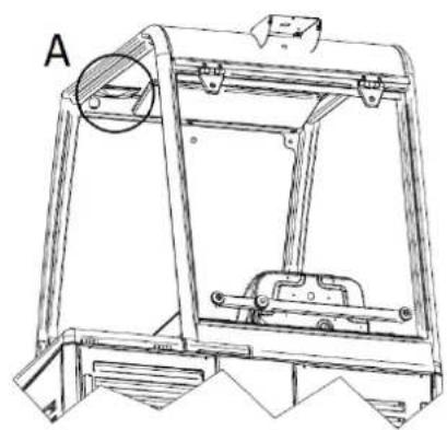 Lavor SWL R1300 - EMPLACEMENT ET DESCRIPTION DES COMMANDES POUR CABINE ET ROLL BAR - 1