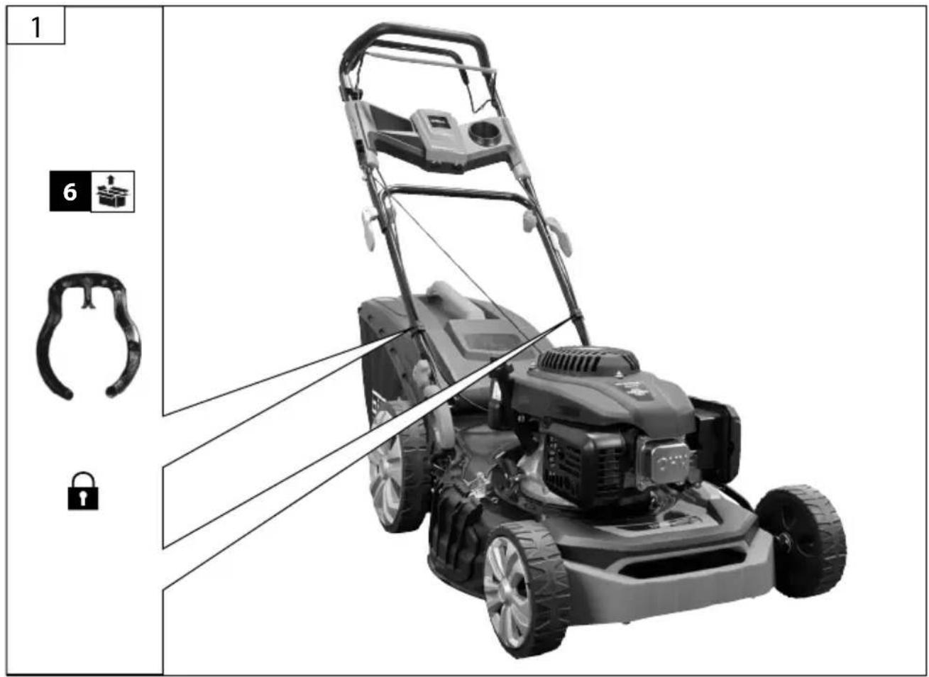 Güde ECO WHEELER 462.5 R - (1d) Seitenauswurf - 12