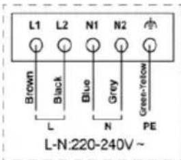 ASPES AI2302 - Connexion de la plaque de cuisson à l'alimentation électrique - 1