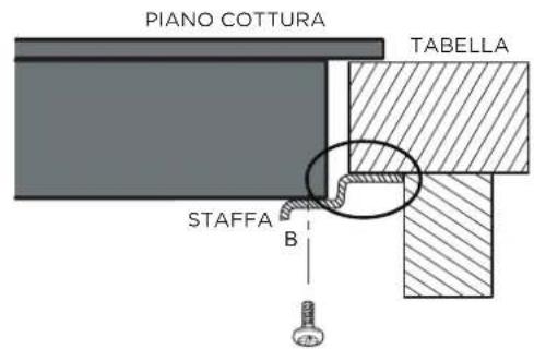 MIDEA MIH740F38K0 - Regolazione della posizione della staffa - 3