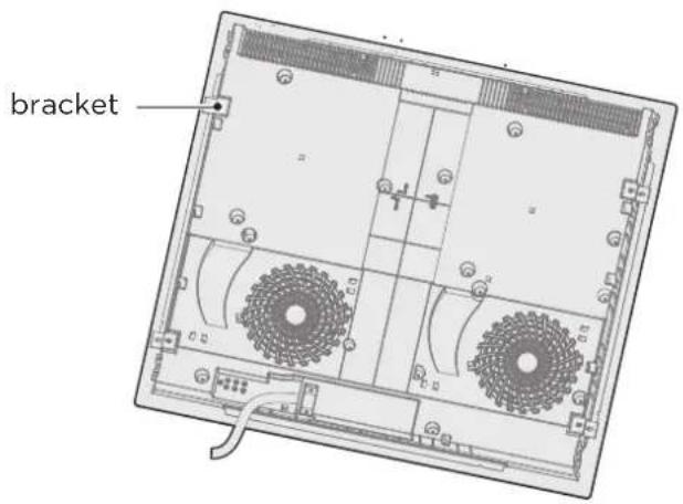 MIDEA MIH740F38K0 - Adjusting the Bracket Positio - 1