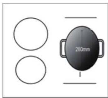 MIDEA MIH740F38K0 - As big zone - 3
