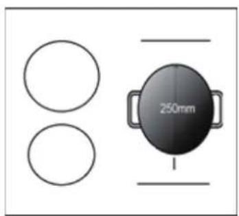 MIDEA MIH740F38K0 - As big zone - 2