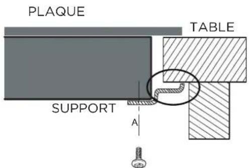 MIDEA MIH740F38K0 - Réglage de la position du support - 2