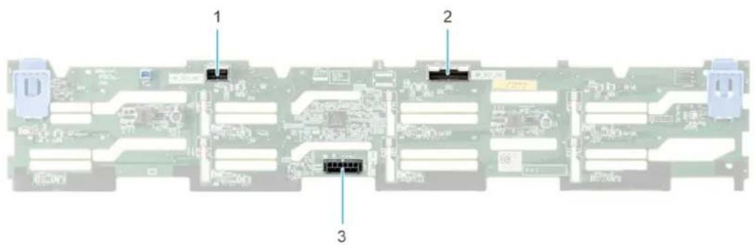 DELL PowerEdge R570 - Fond de panier de disque - 1