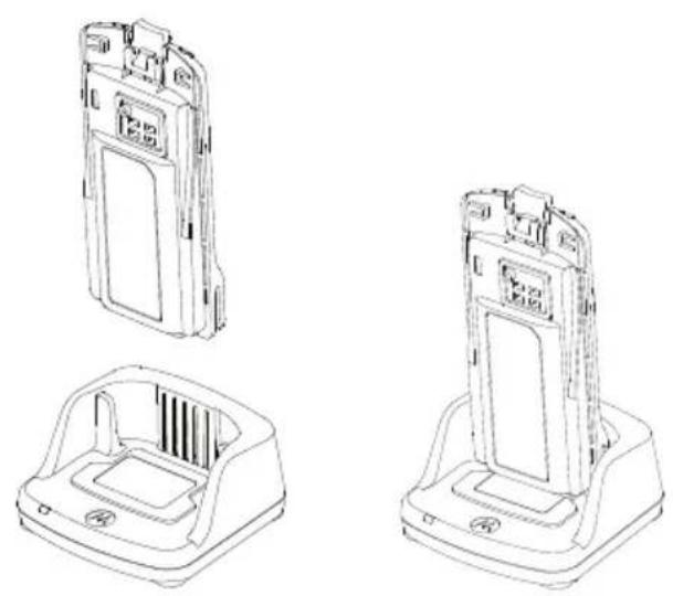 MOTOROLA XT400 - Ladda ett fristende batteri - 1