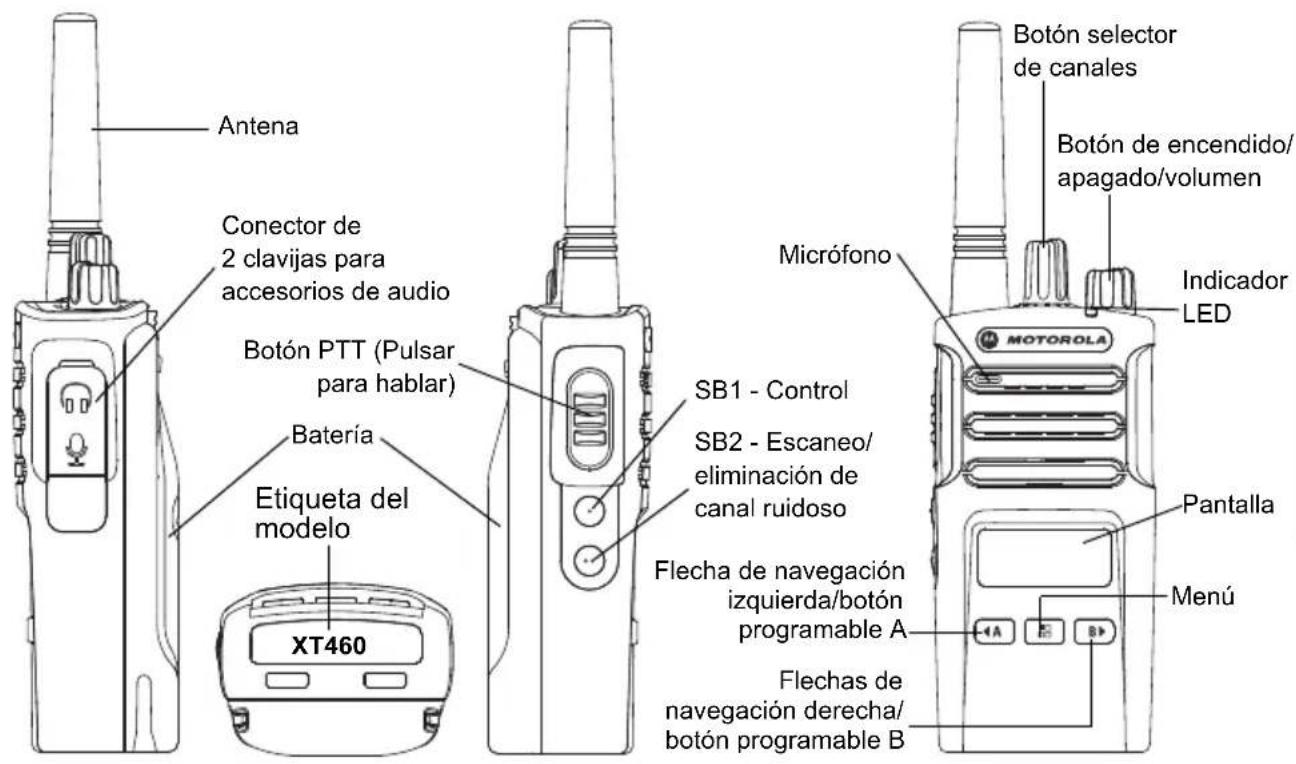 MOTOROLA XT400 - DESCRIPCION GENERAL DE LA RADIO - 1