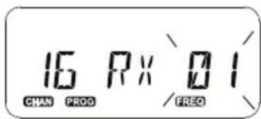 MOTOROLA XT400 - PROGRAMMING RX (RECEPTION) FREQUENCIES - 1