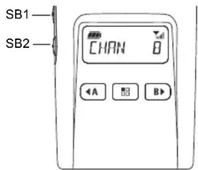 MOTOROLA XT400 - Botoes frontais - 1