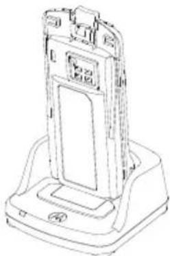 MOTOROLA XT400 - Opladning af et separat batteri - 3