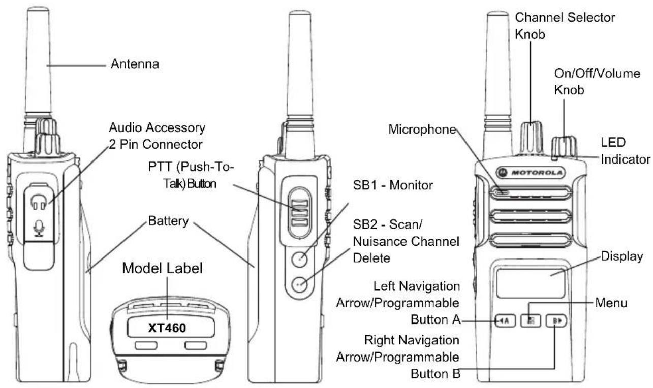 MOTOROLA XT400 - RADIO OVERVIEW - 1
